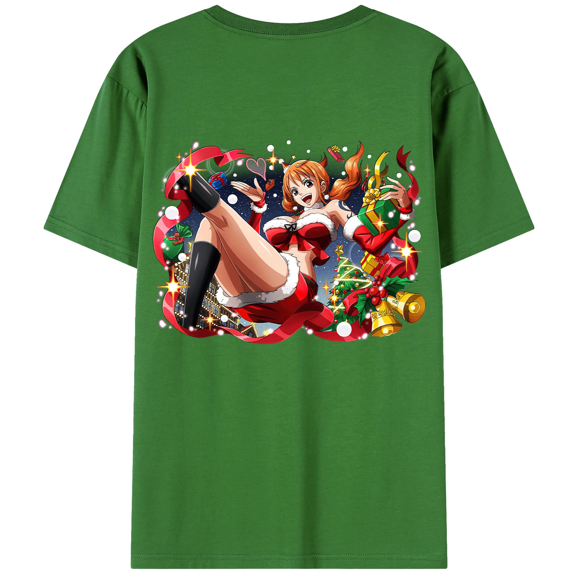 （画像用） ワンピース ナミ ONE PIECE Nami レディース半袖Tシャツ(バックプリント)